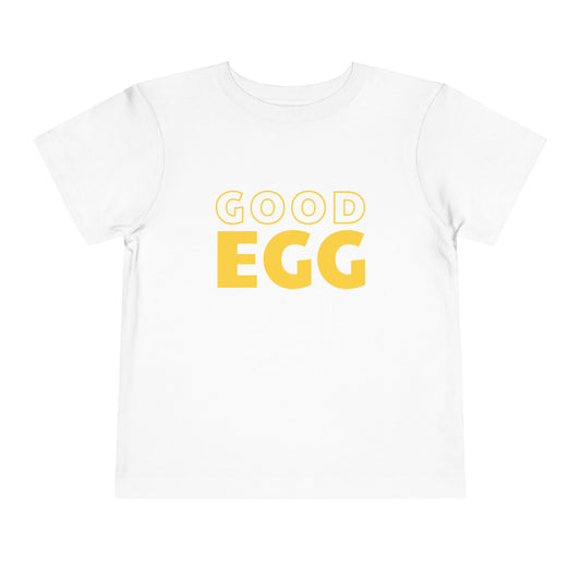 Good Egg - Unisex Toddler/Kid - Front Back Print on Light & Dark Tees 👕