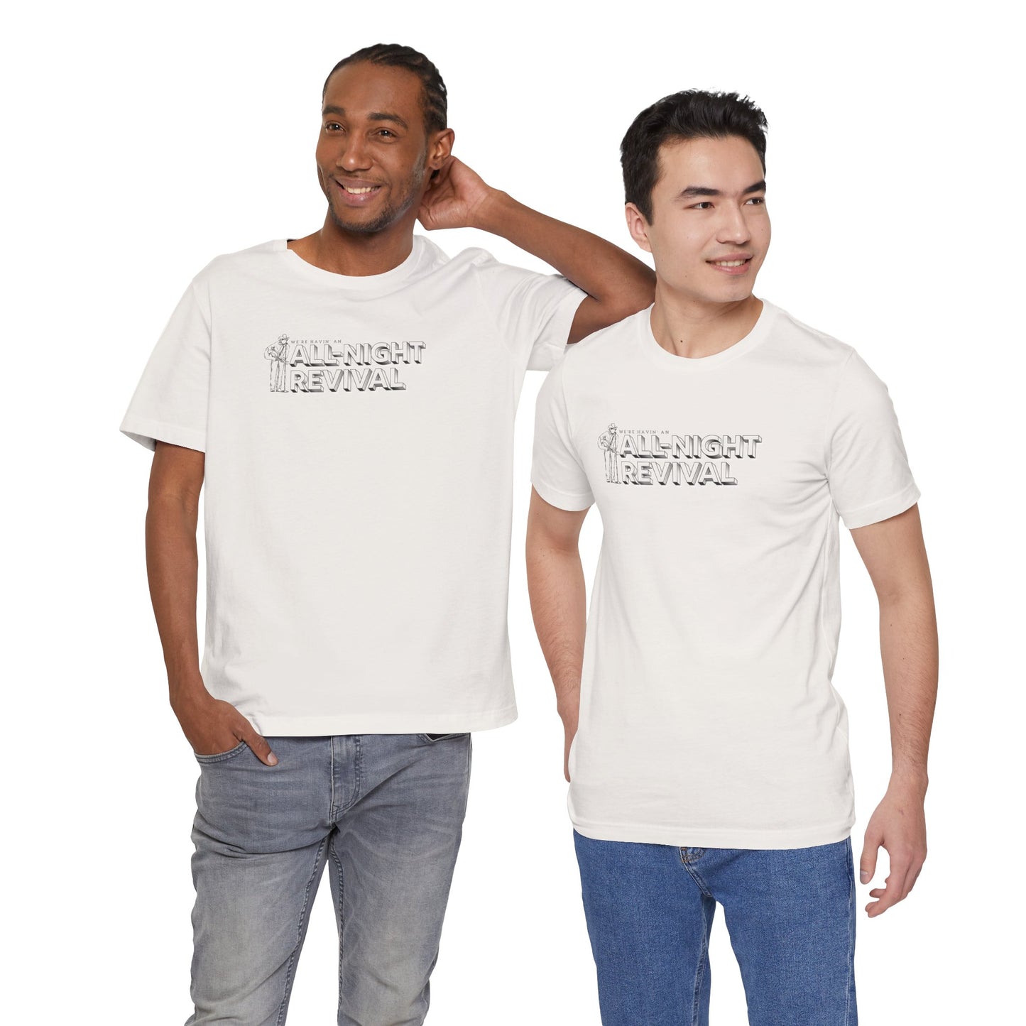 All Night Revival - Unisex Fit - Dark & Light Tees π