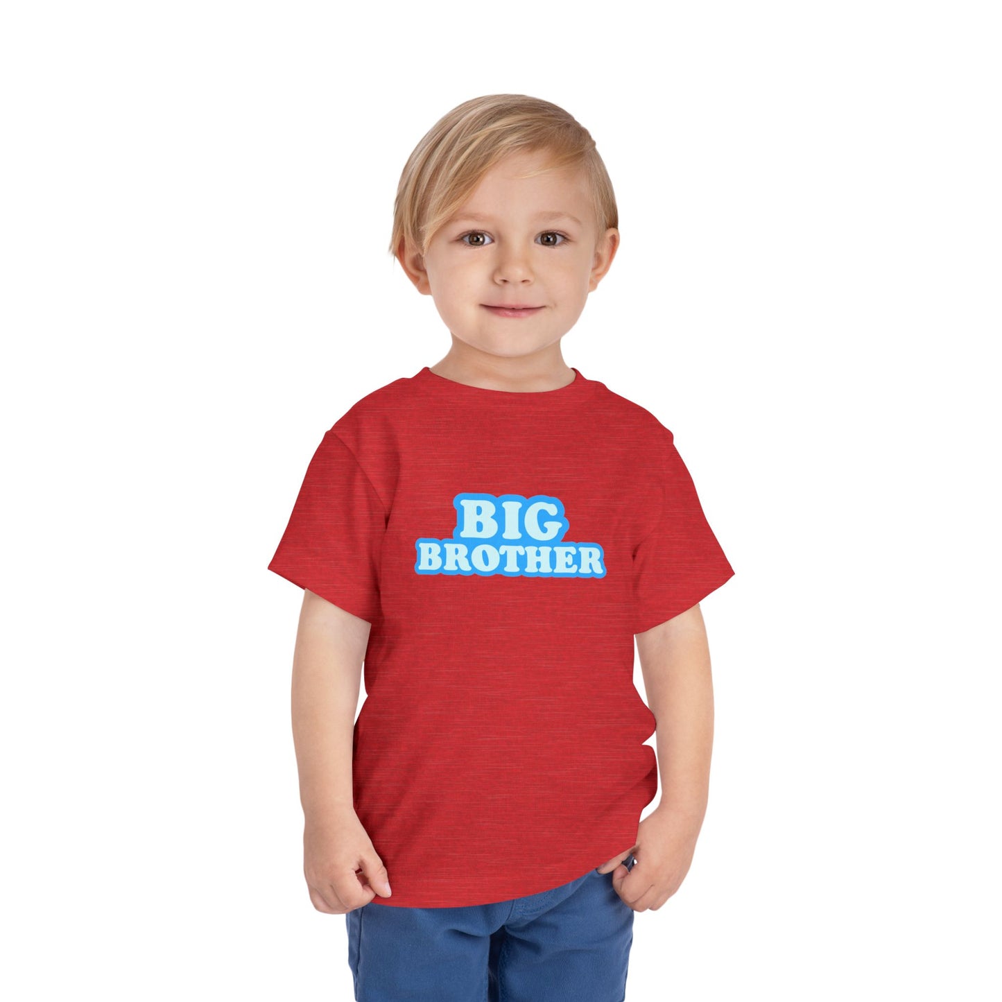 Big Brother - Unisex Toddler/Kid - Front Print on Light & Dark Tees 👕