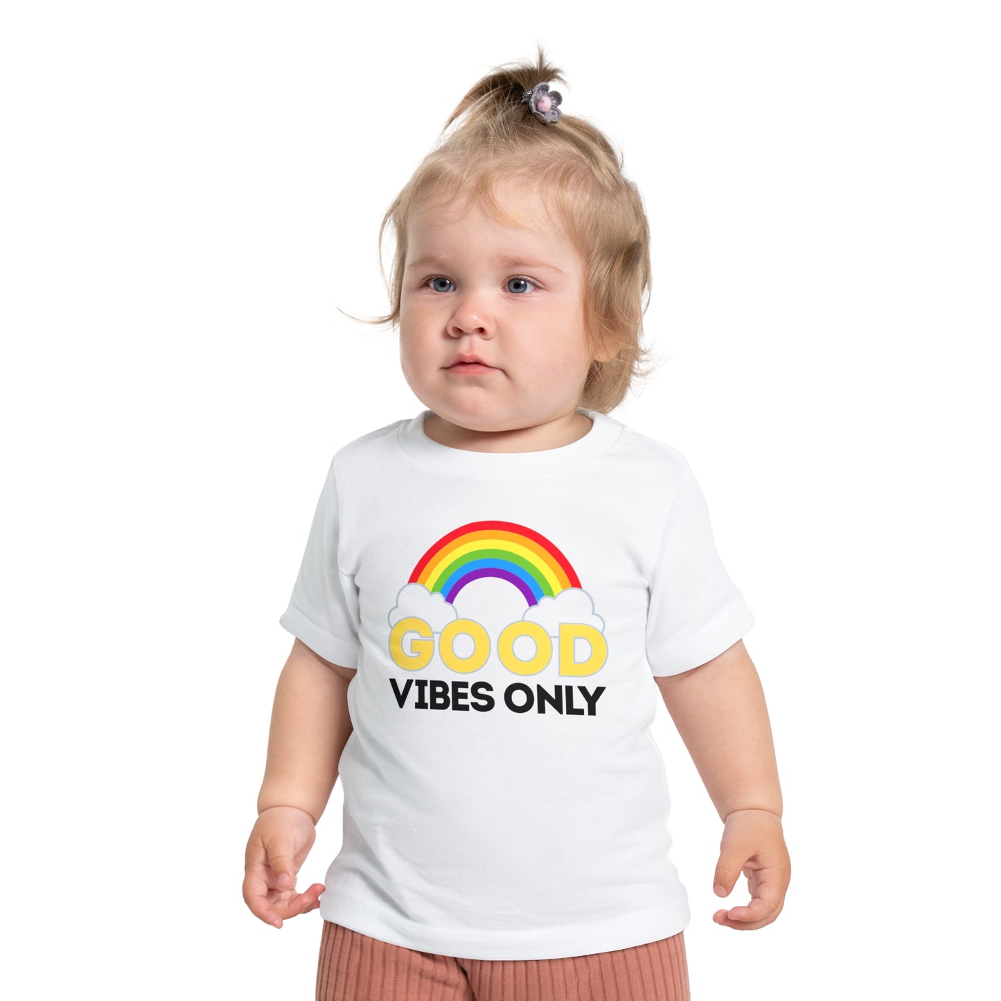 Good Vibes Only - Unisex Baby/Toddler - on Light & Dark Tees👕