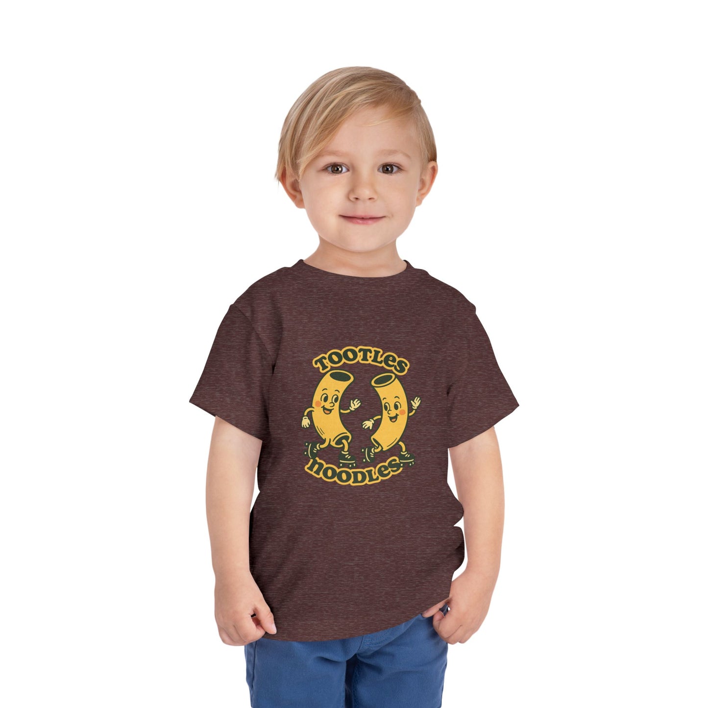 Tootles Noodles - Unisex Toddler/Kid - Front Print on Light & Dark Tees 👕