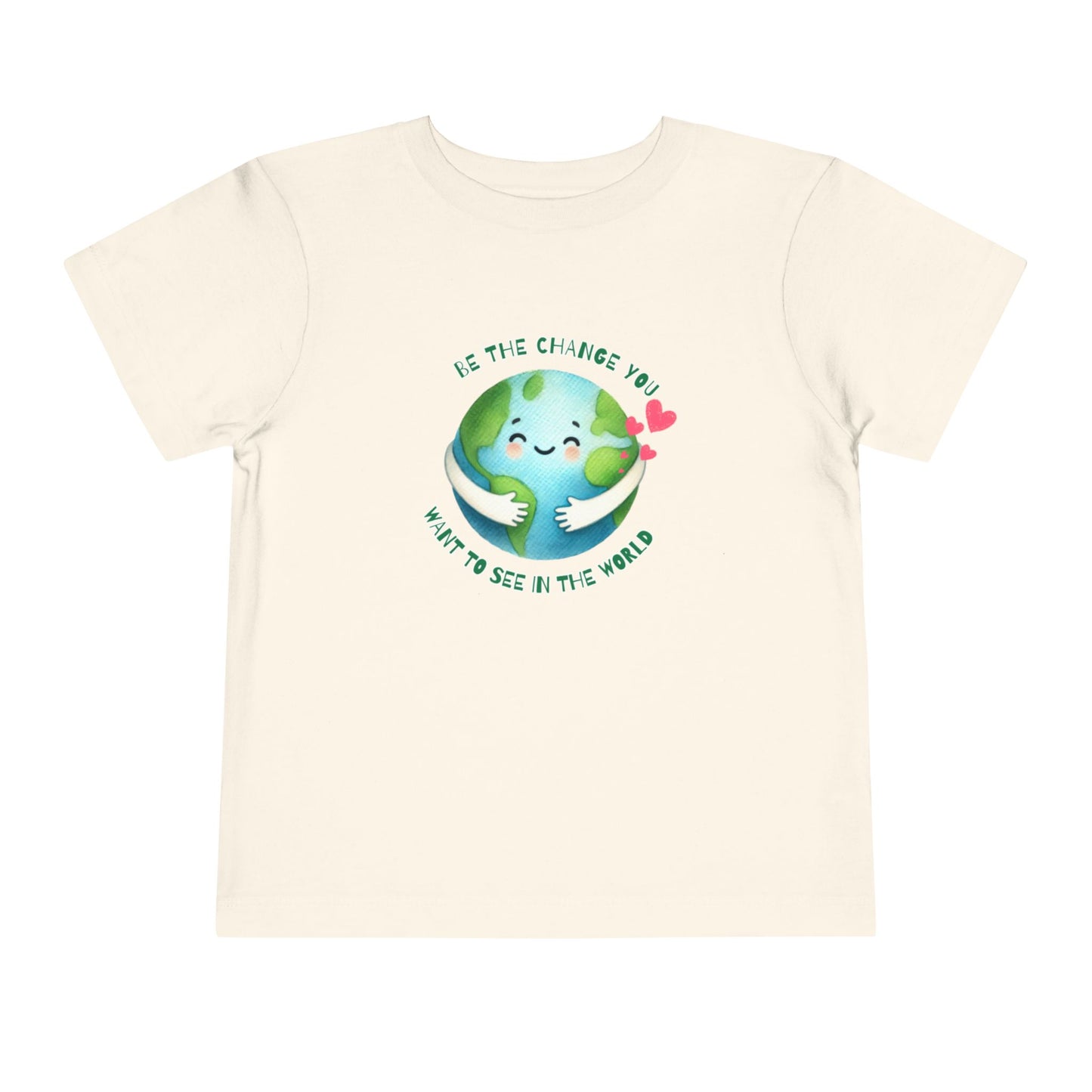 Be The Change - Unisex Toddler/Kid - Front Print on Light & Dark Tees👕