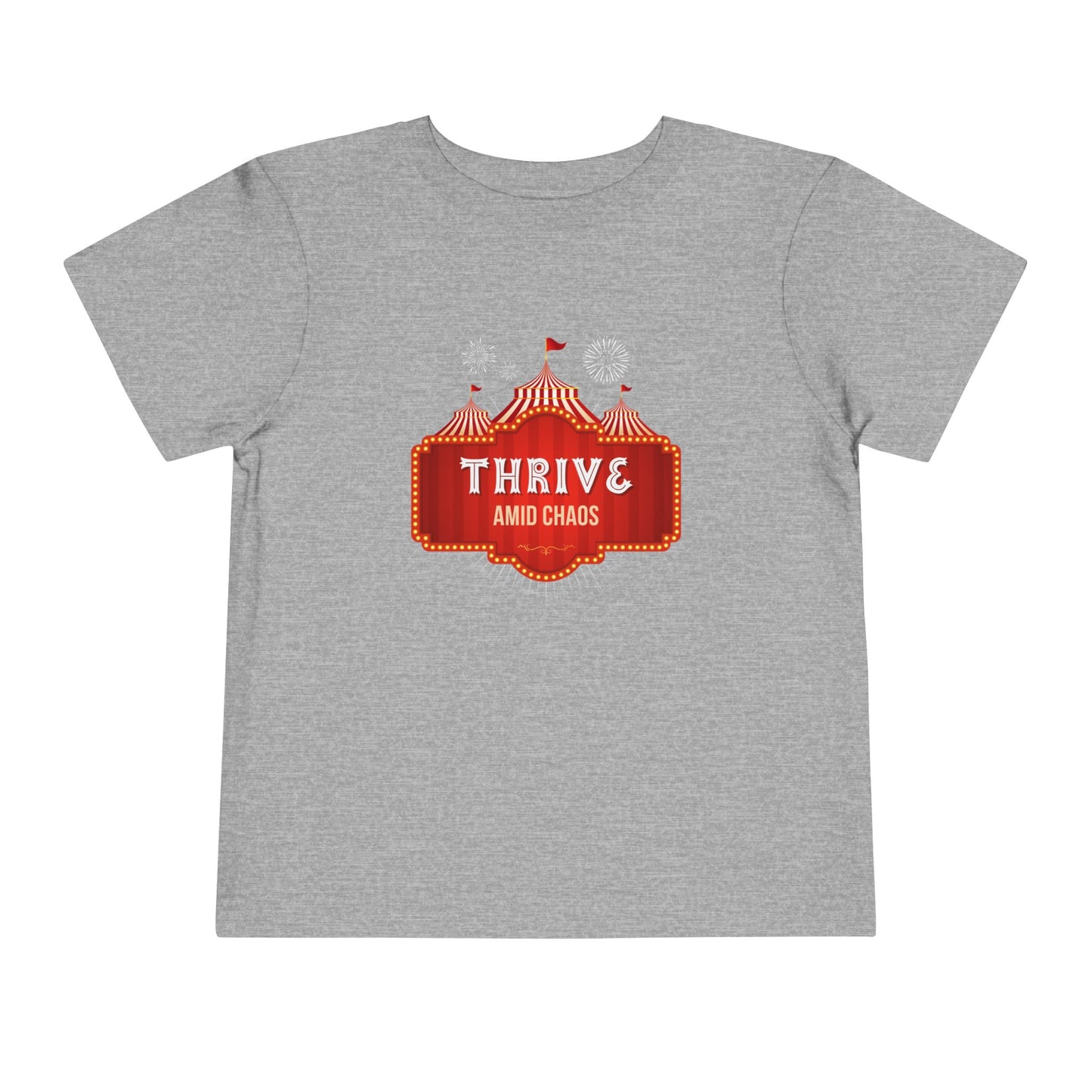 Thrive Amid Chaos - Unisex Toddler/Kid - Front Print on Light & Dark Tees 👕