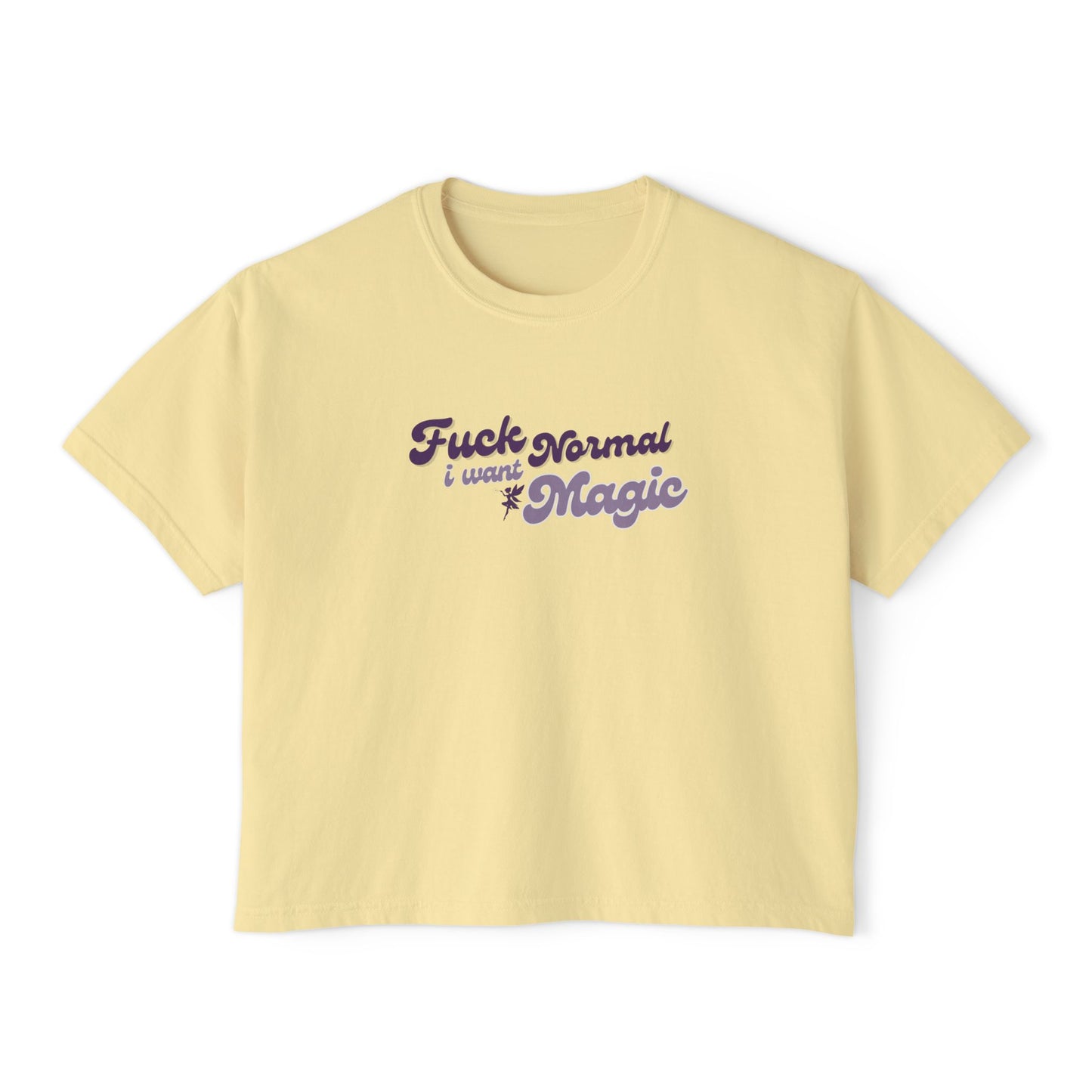 I Want Magic - Woman's Boxy Tee π