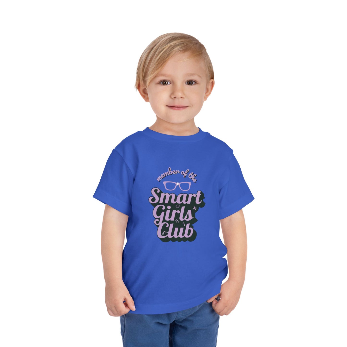 Smart Girls Club - Unisex Toddler/Kid - Front Print on Light & Dark Tees 👕