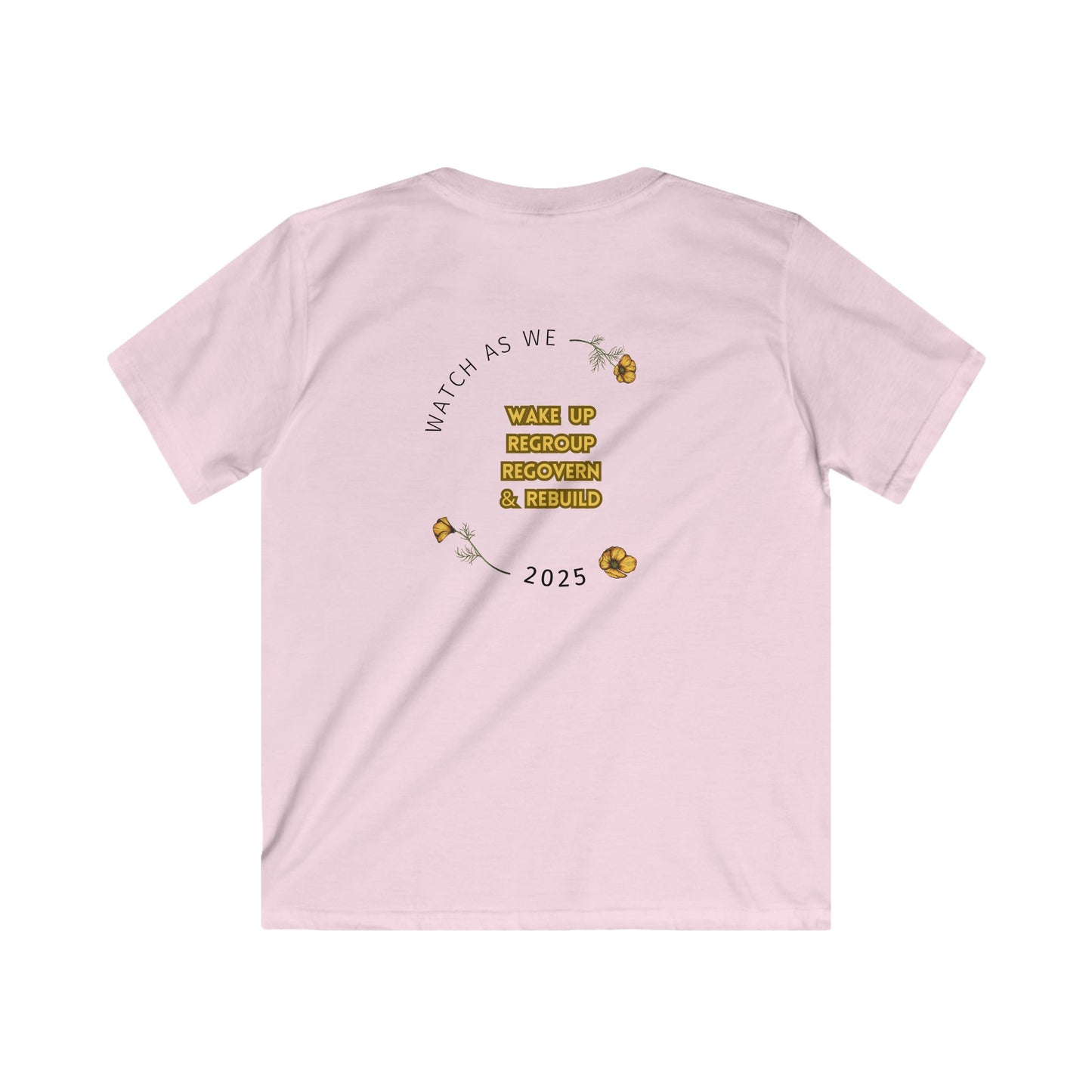 Watch Us Rebuild - Kids Unisex - Dark & Light Tees π