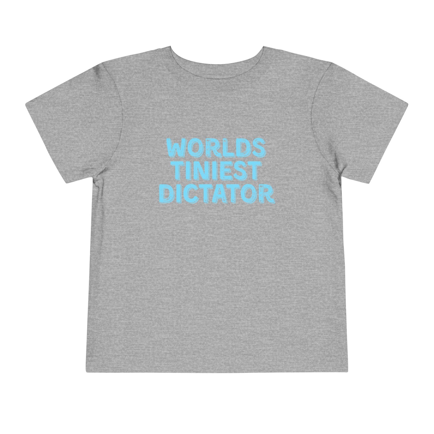 Tiniest Dictator - Unisex Toddler/Kid - Front & Back Print on Light & Dark Tees👕
