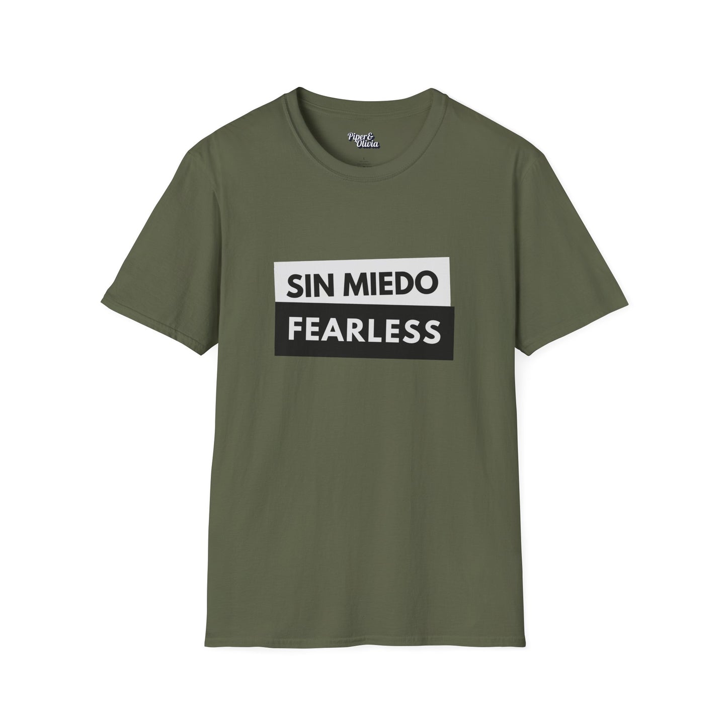 Sin Miedo - Unisex - On Dark and Light Colored Tee๐