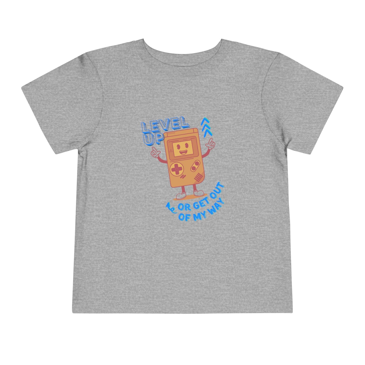 Level Up - Unisex Toddler/Kid - Front Print on Light & Dark Tees ๐