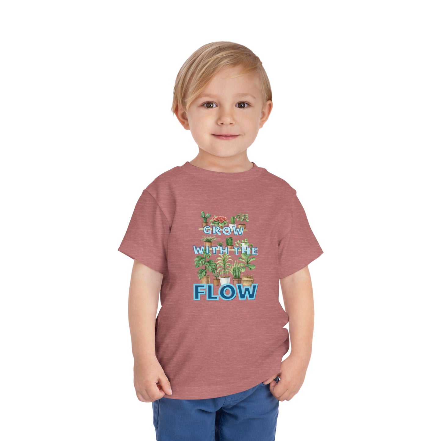 Grow With The Flow - Unisex Toddler/Kid - Front & Back Print on Light & Dark Tees👕