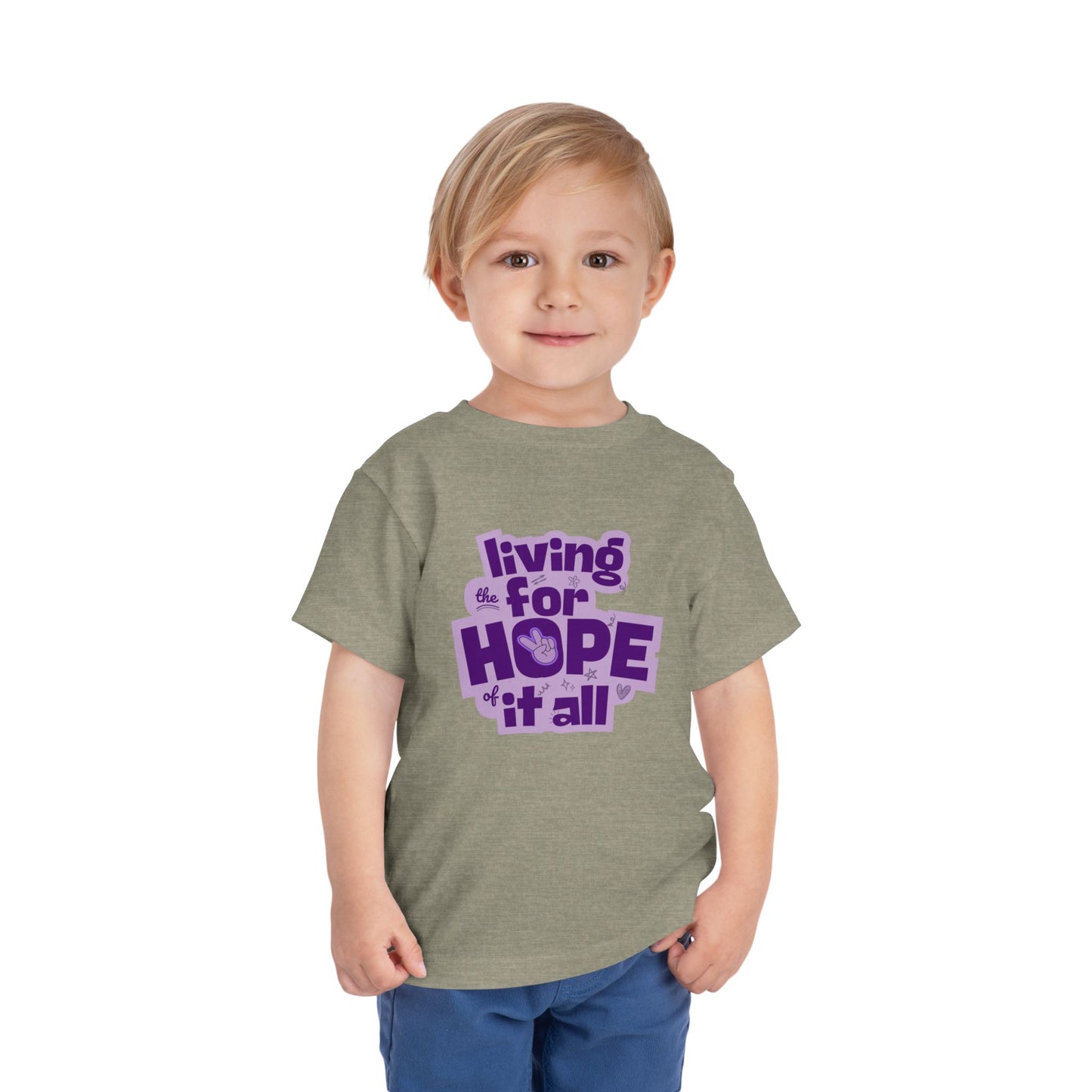 Hope Of It All - Unisex Toddler/Kid - Front Print on Light & Dark Tees 👕