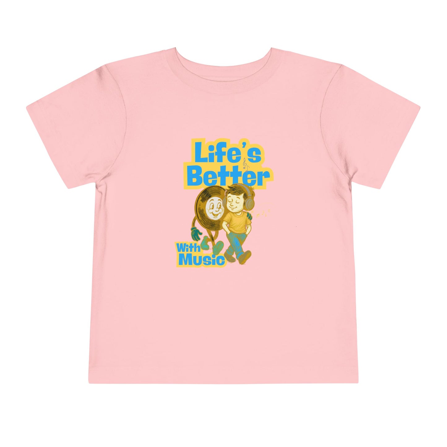 Life's Better - Unisex Toddler/Kid - Front Print on Light & Dark Tees 👕