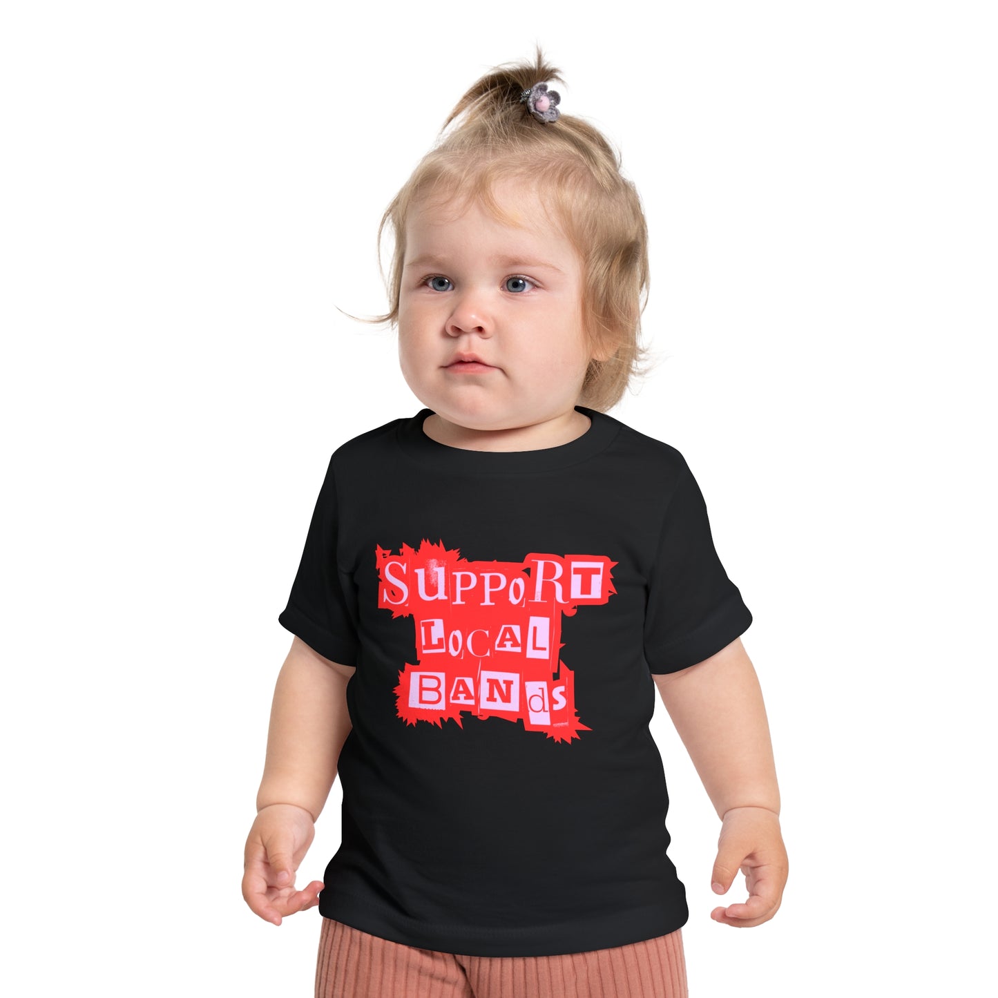 Support Local Bands Punk - Unisex Baby/Toddler - on Light & Dark Tees👕
