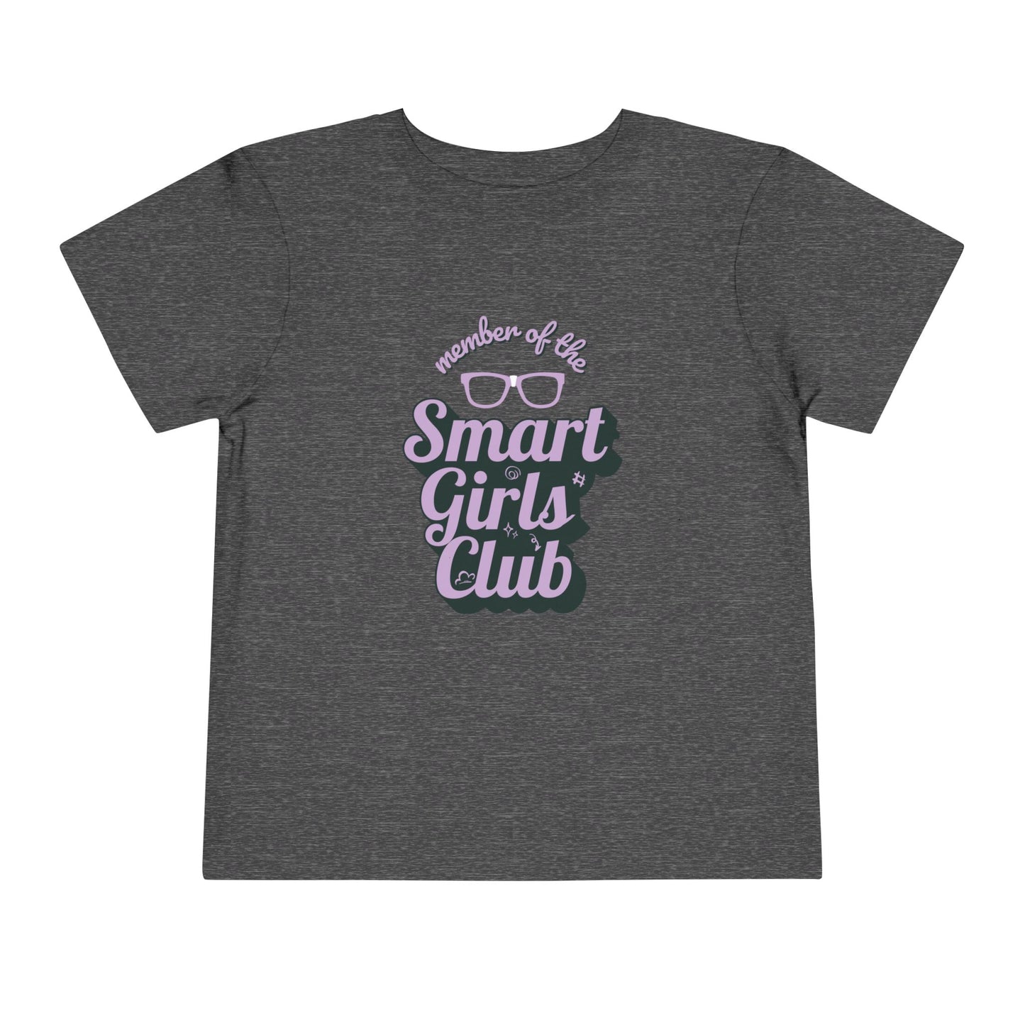 Smart Girls Club - Unisex Toddler/Kid - Front Print on Light & Dark Tees 👕