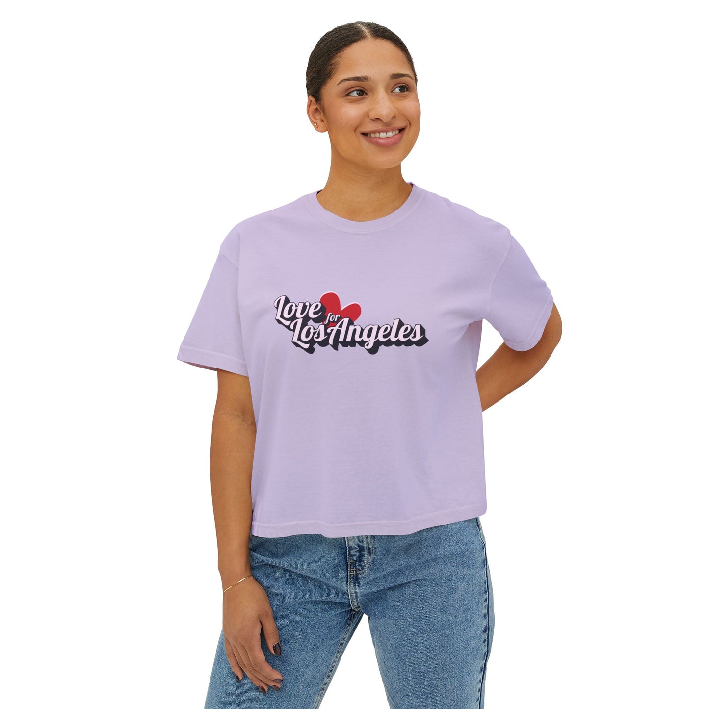 Love for Los Angeles - Woman's Boxy Tee π