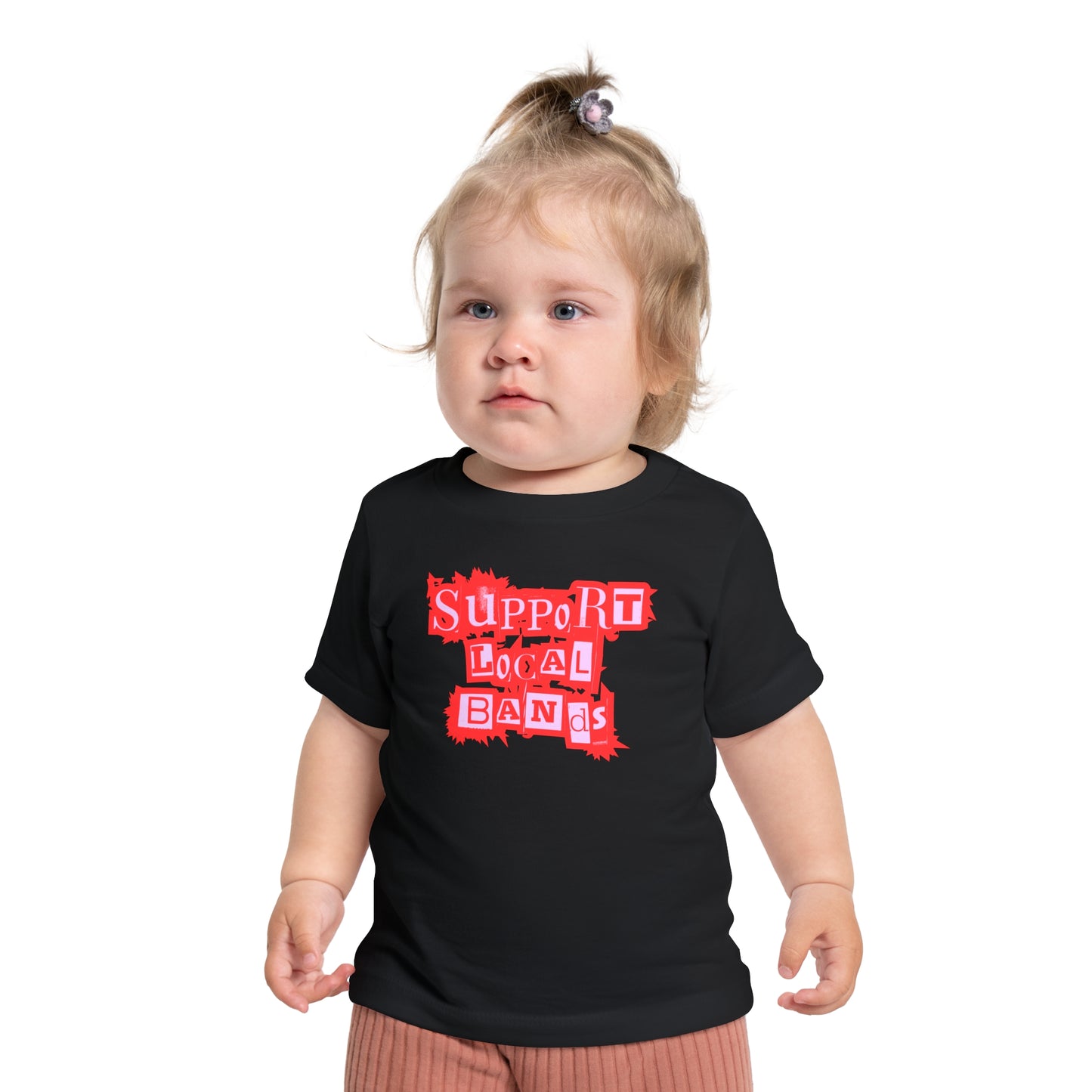 Rustic Support Local Bands - Unisex Baby/Toddler - on Light & Dark Tees👕
