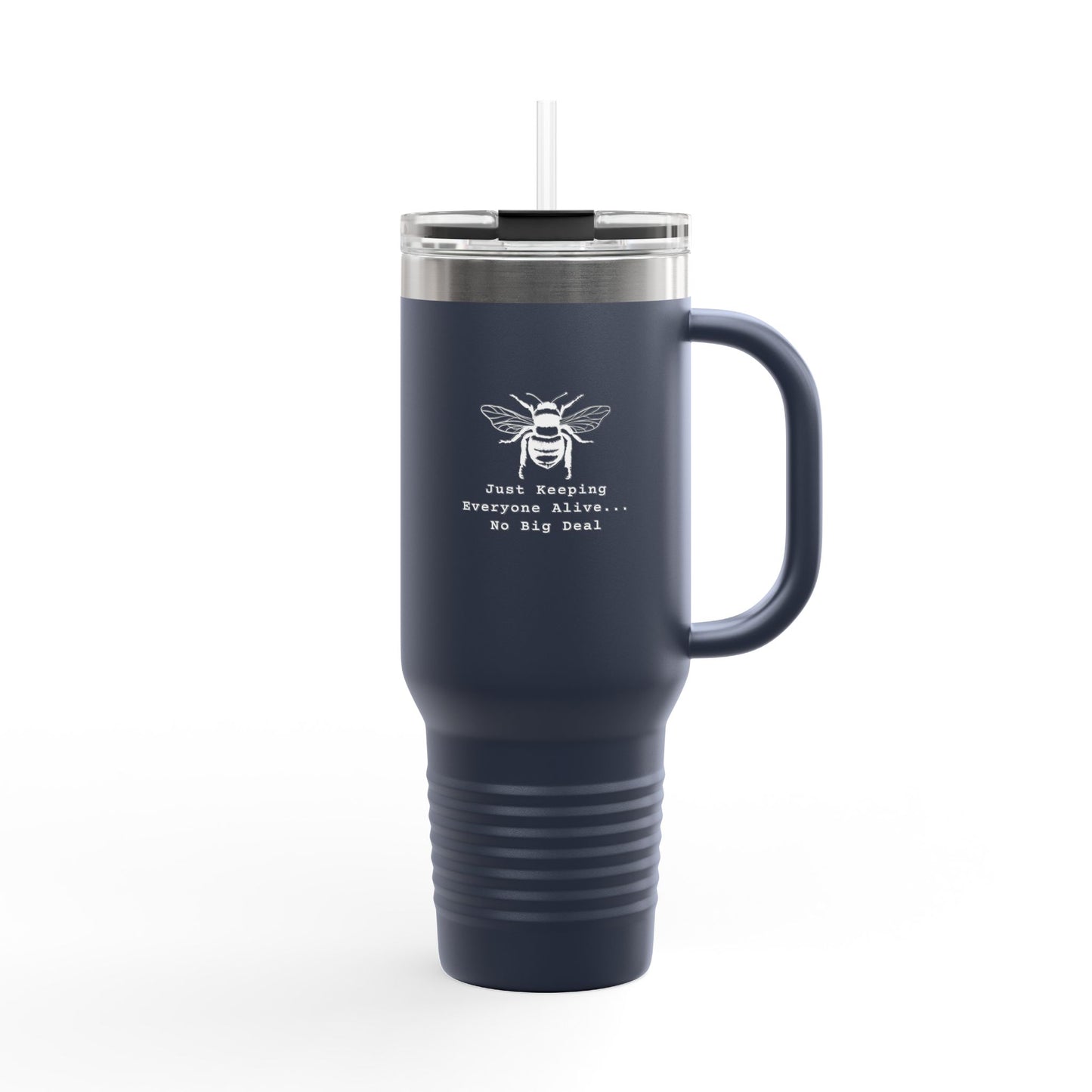 Queen Keeping Everyone Alive - Insulated Travel Mug