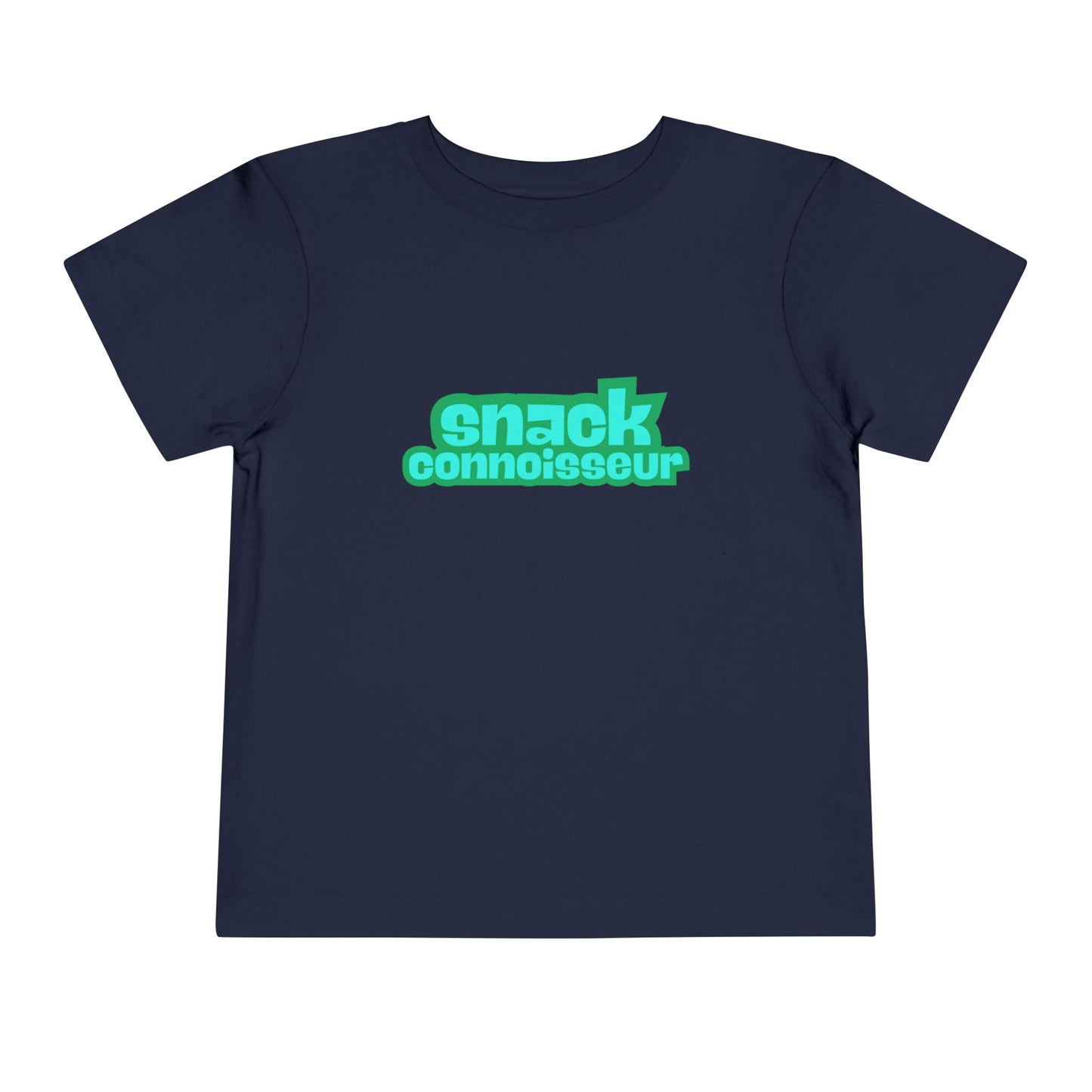 Snack Connoisseur - Unisex Toddler/Kid - Front Print on Light & Dark Tees 👕