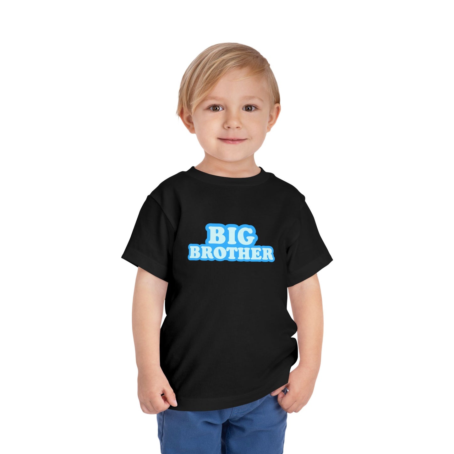 Big Brother - Unisex Toddler/Kid - Front Print on Light & Dark Tees 👕
