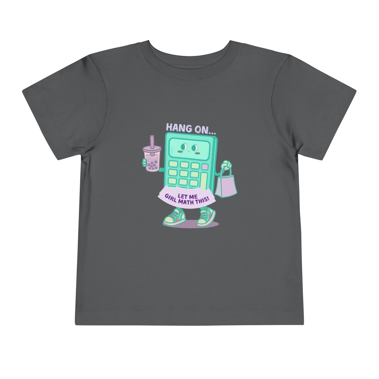 Girl Math - Unisex Toddler/Kid - Front Print on Light & Dark Tees ๐