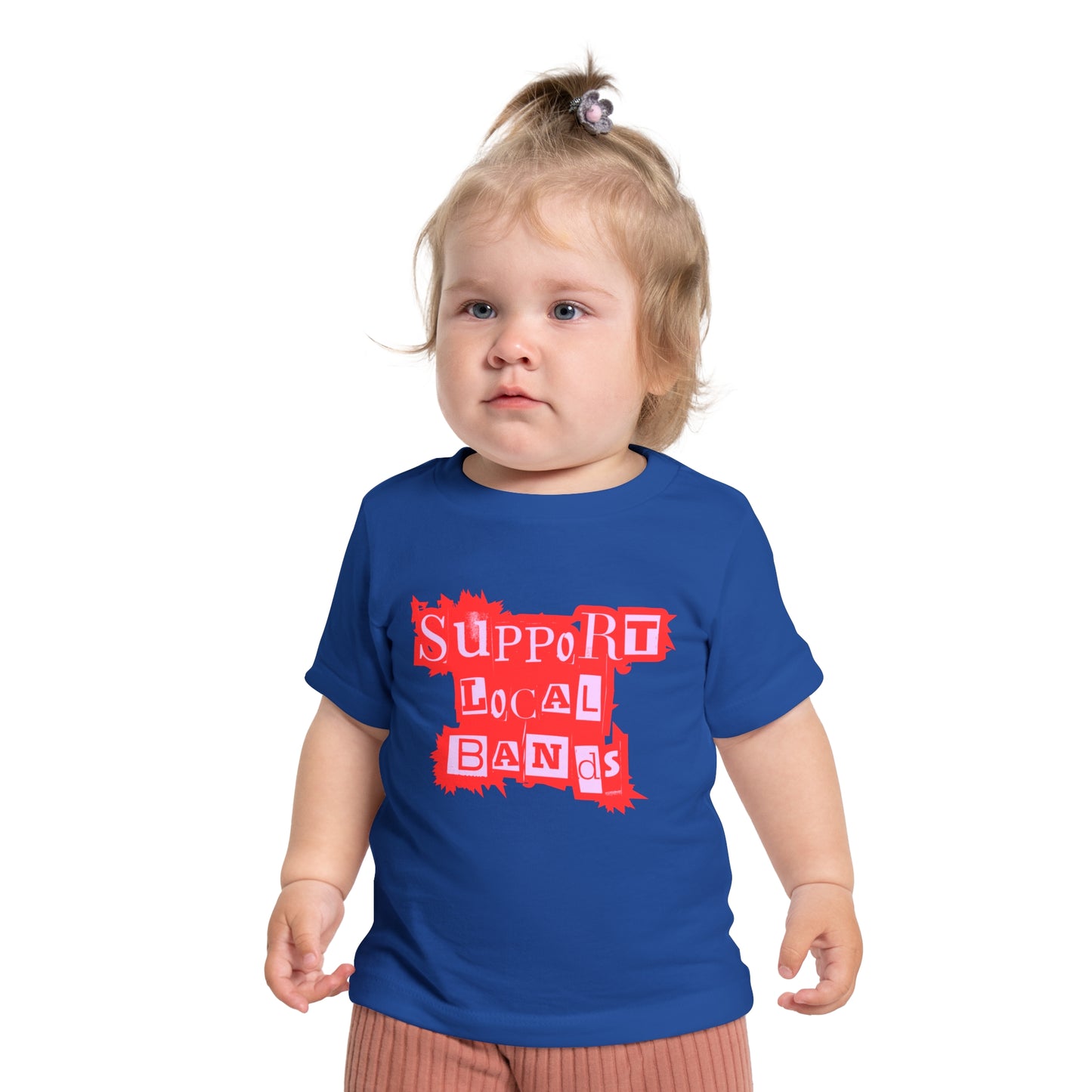 Support Local Bands Punk - Unisex Baby/Toddler - on Light & Dark Tees👕