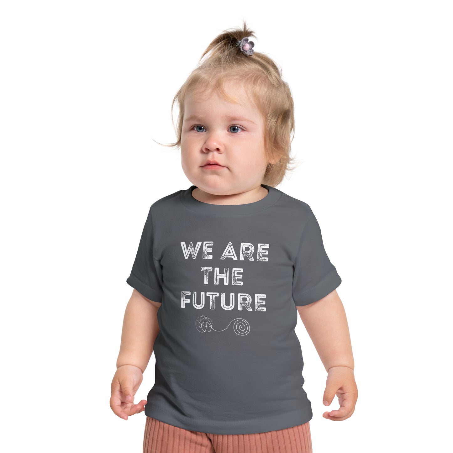 We Are The Future - Unisex Baby/Toddler - on Light & Dark Tees👕