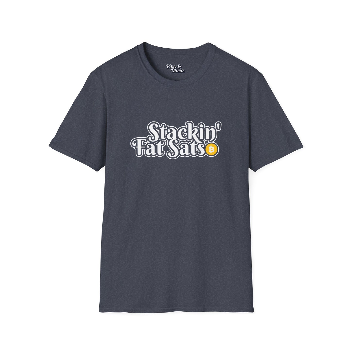 Stakin Sats - Unisex - On Dark and Light Colored Tee๐
