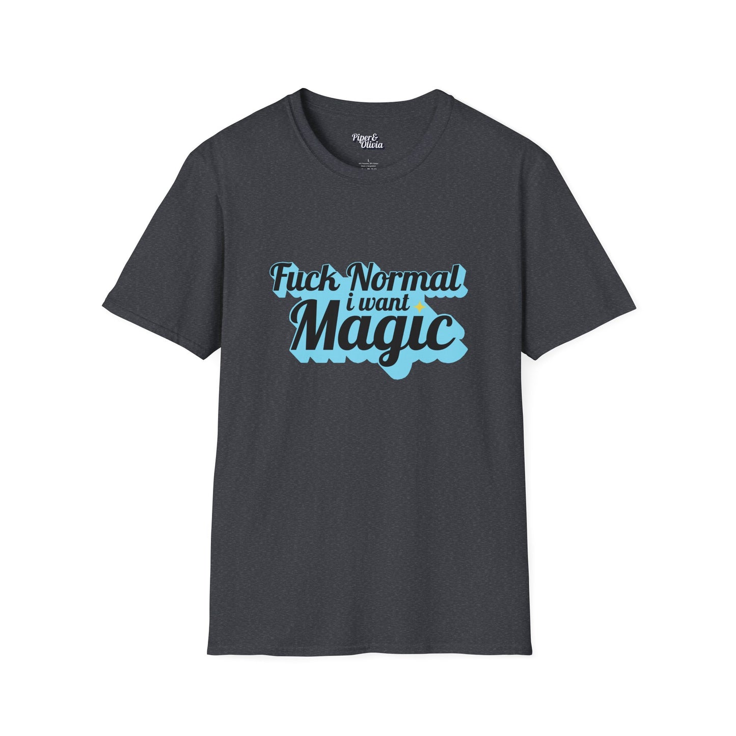 F Normal - Unisex - On Dark and Light Colored Tee๐