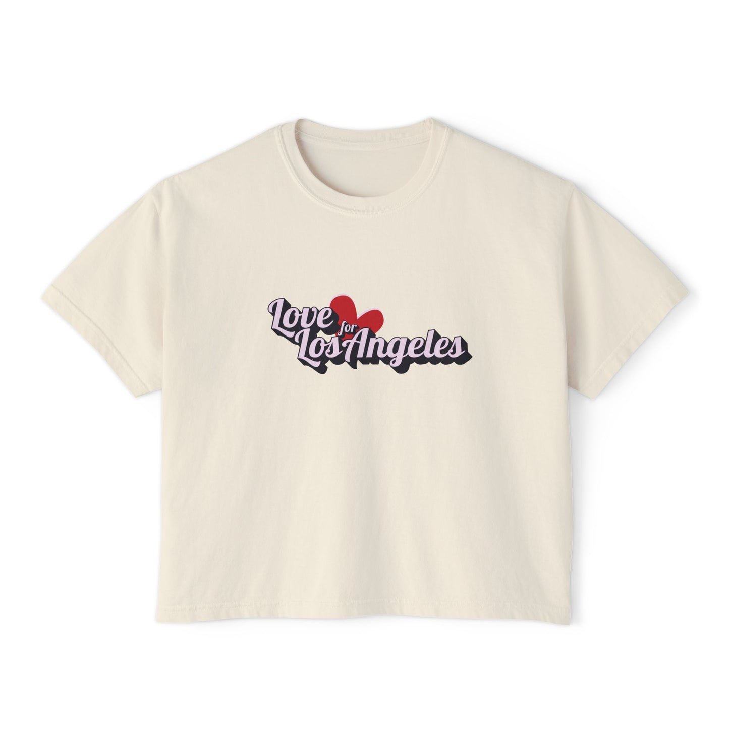 Love for Los Angeles - Woman's Boxy Tee π