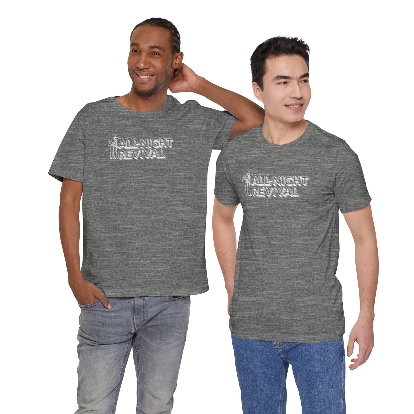 All Night Revival - Unisex Fit - Dark & Light Tees π