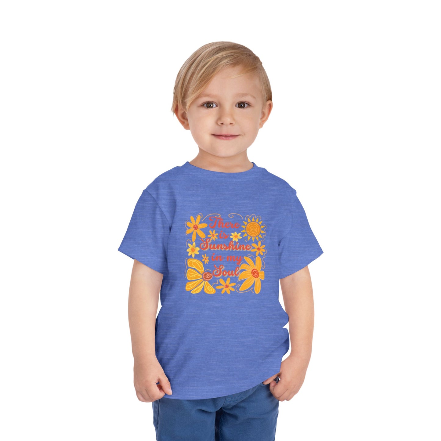 Sunshine In My Soul - Unisex Toddler/Kid - Front Print on Light & Dark Tees👕