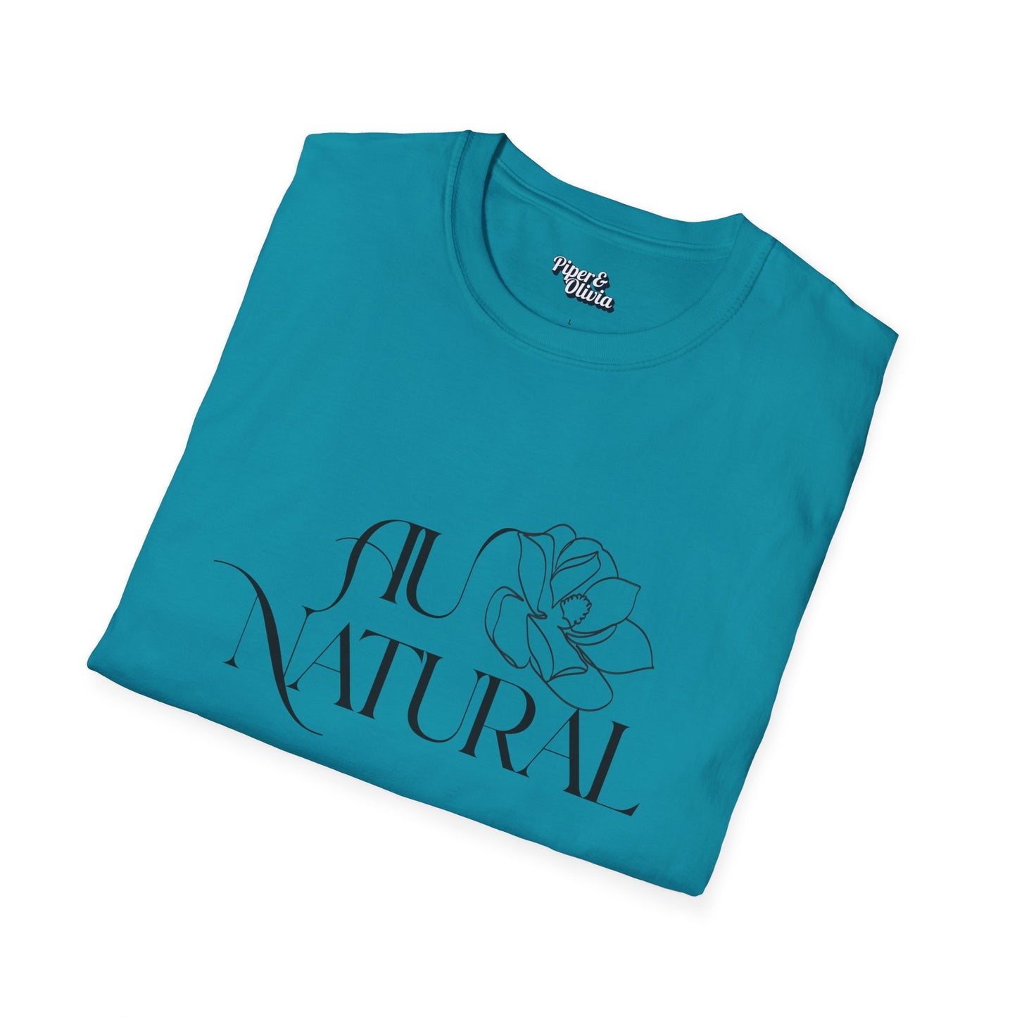 Au Natural - Unisex - On Dark and Light Colored Tee๐