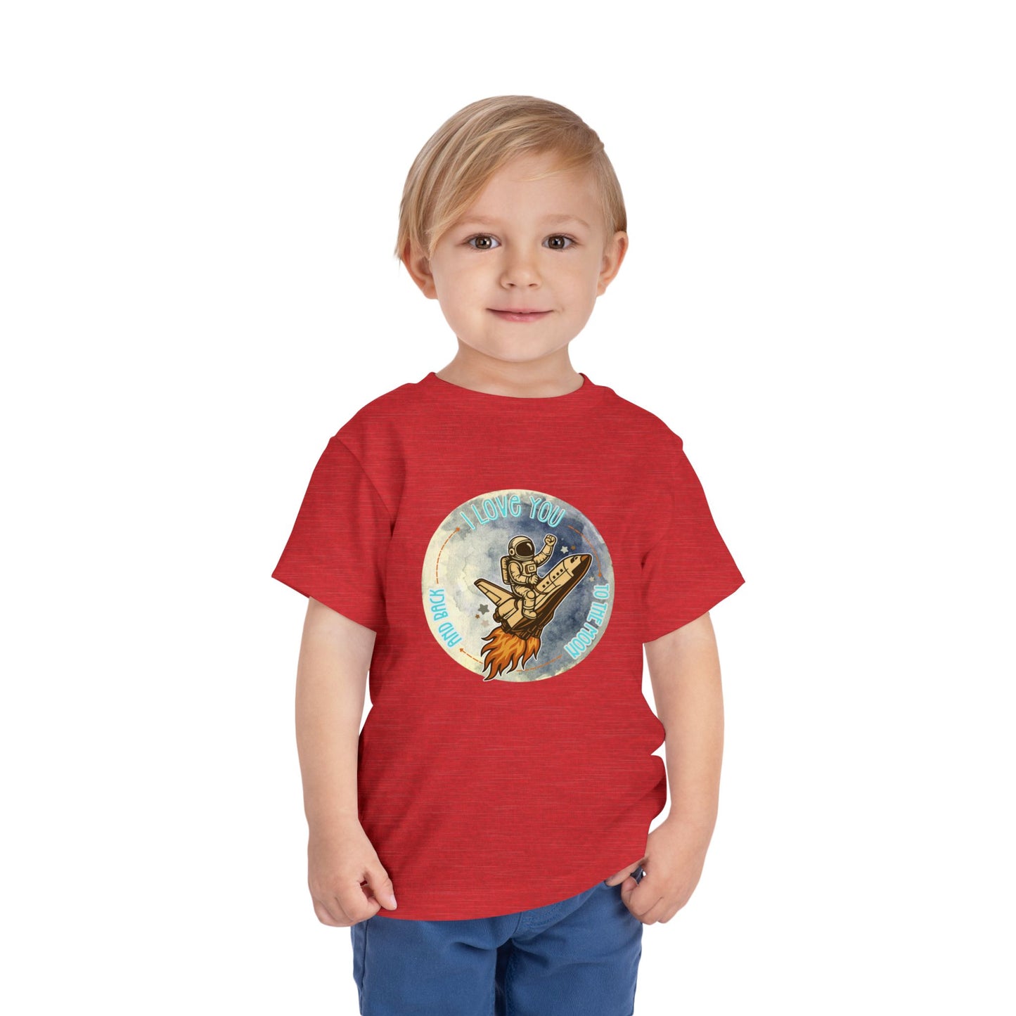 To The Moon - Unisex Toddler/Kid - Front Print on Light & Dark Tees 👕