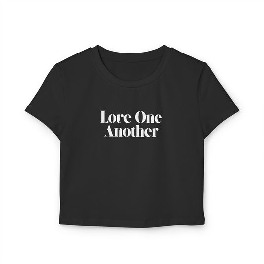 Love One Another - Women's Baby Tee 👕