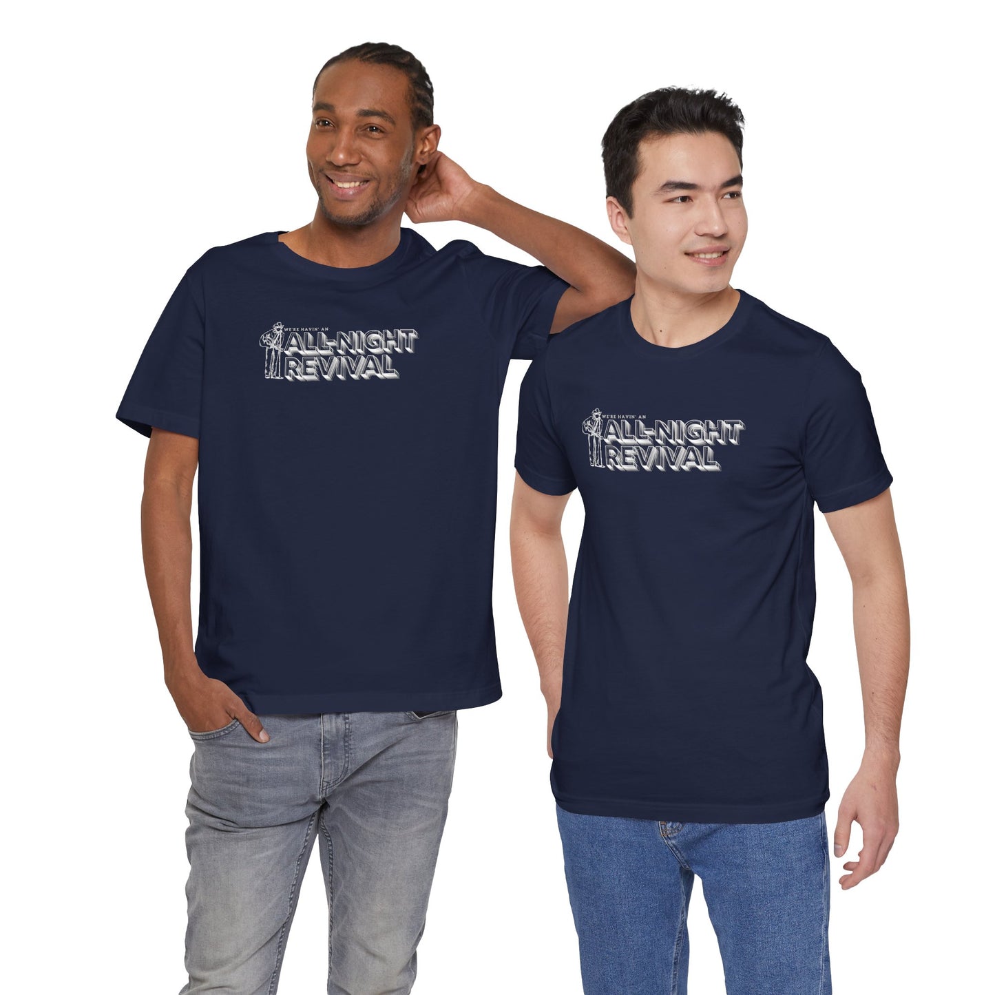 All Night Revival - Unisex Fit - Dark & Light Tees π