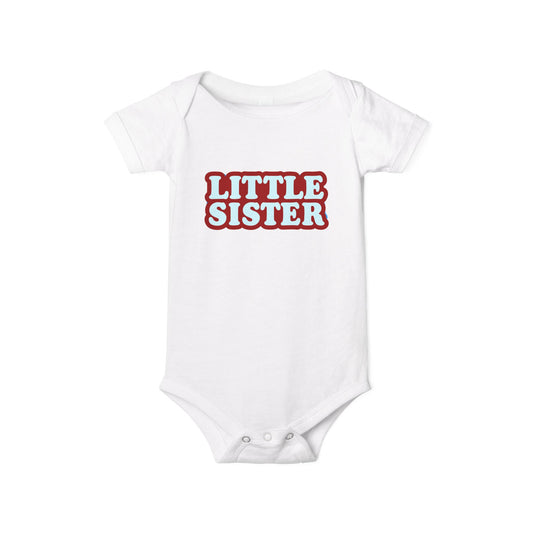 Little Sister - Unisex Baby - on Light & Dark Onsies👕