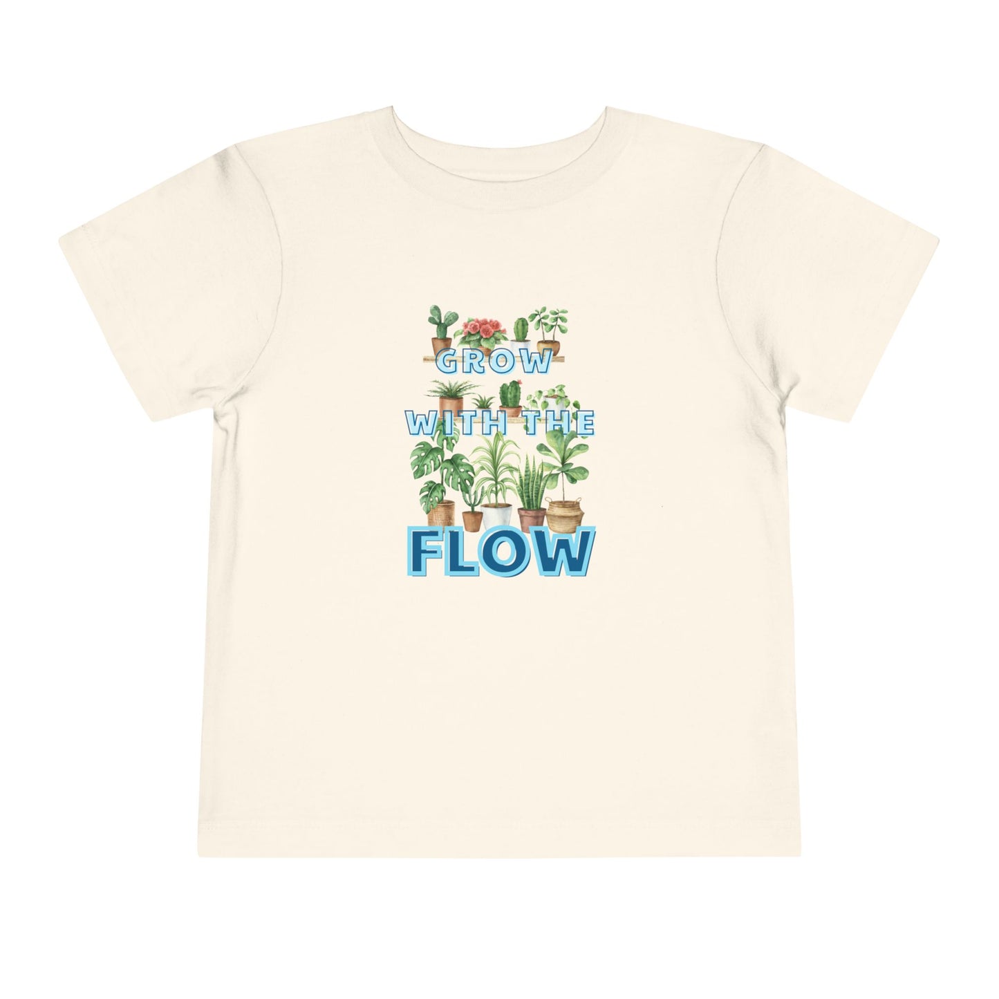 Grow With The Flow - Unisex Toddler/Kid - Front & Back Print on Light & Dark Tees👕