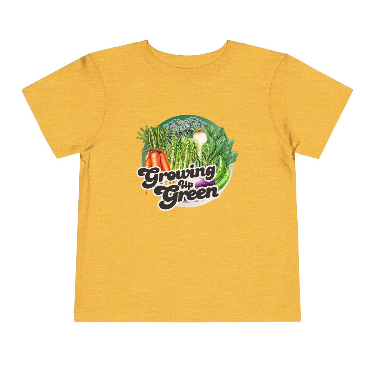 Growing Up Green - Unisex Toddler/Kid - Front Print on Light & Dark Tees👕
