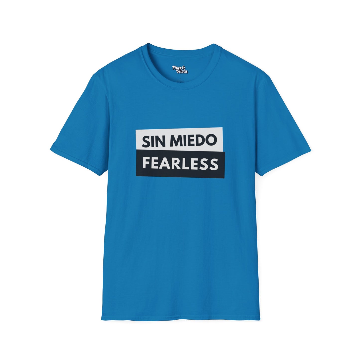Sin Miedo - Unisex - On Dark and Light Colored Tee๐