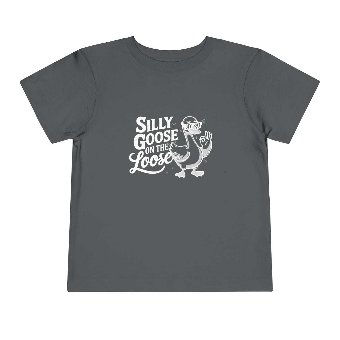 Loose Silly Goose - Toddler Unisex - Front Print on Light & Dark Tees👕