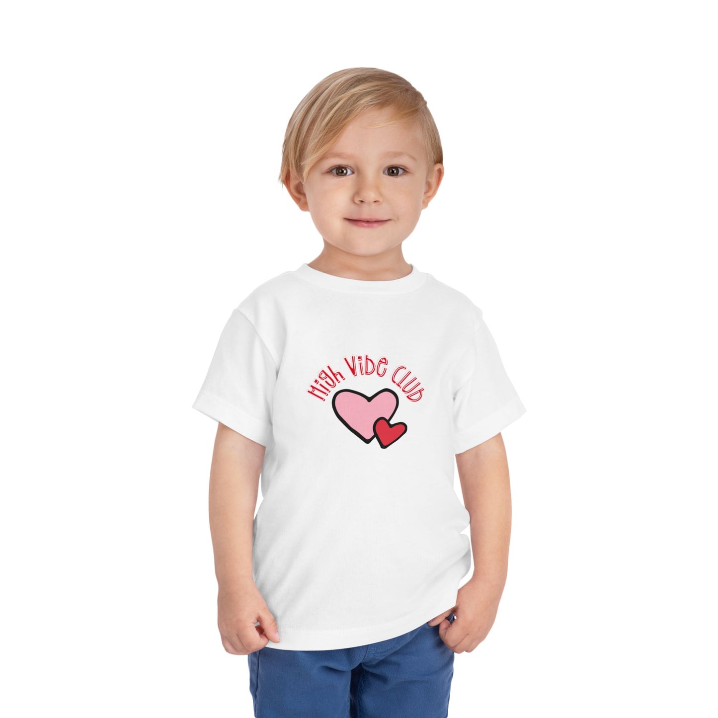 High Vibe Club - Toddler Unisex - Front and Back Print on Light & Dark Tees👕