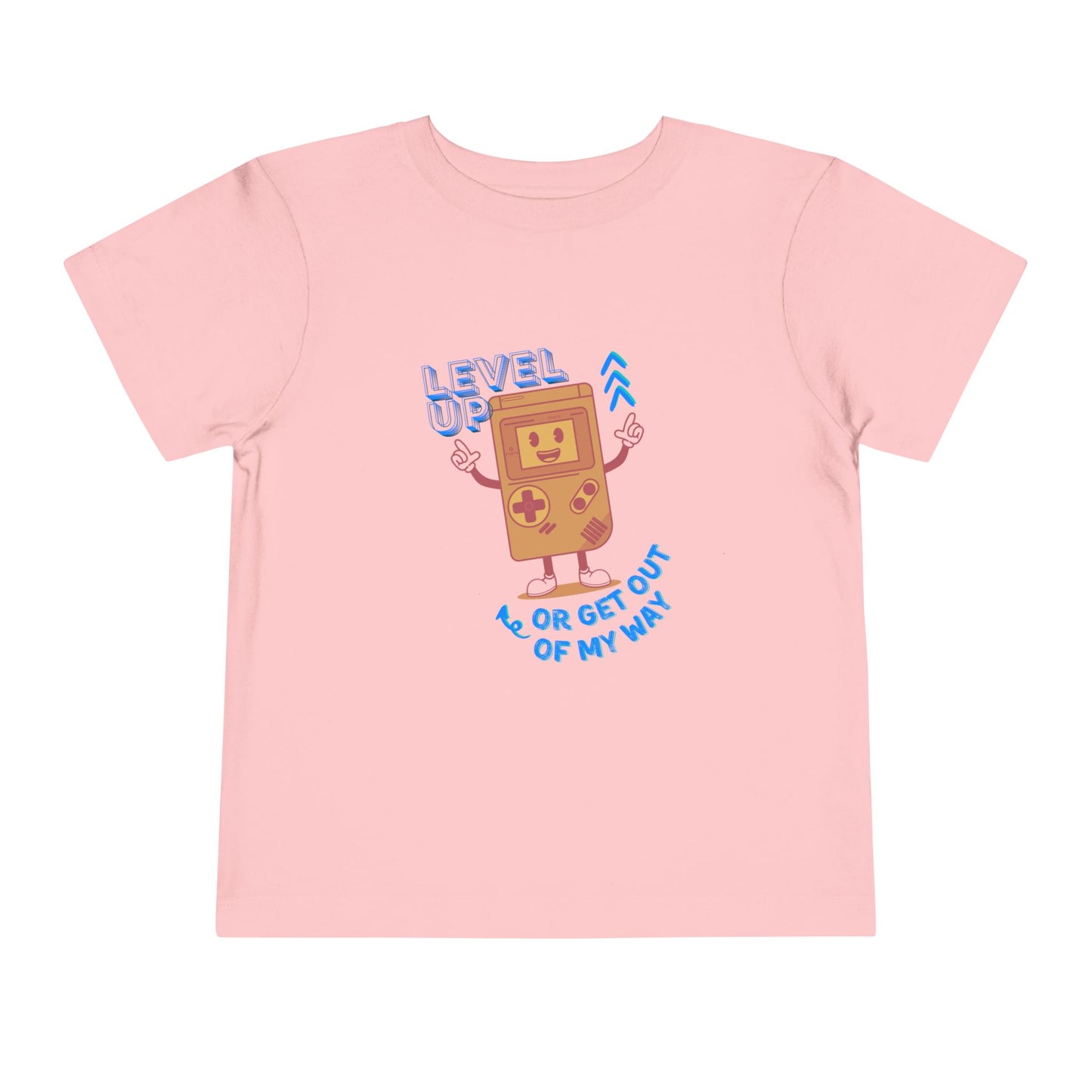 Level Up - Unisex Toddler/Kid - Front Print on Light & Dark Tees ๐
