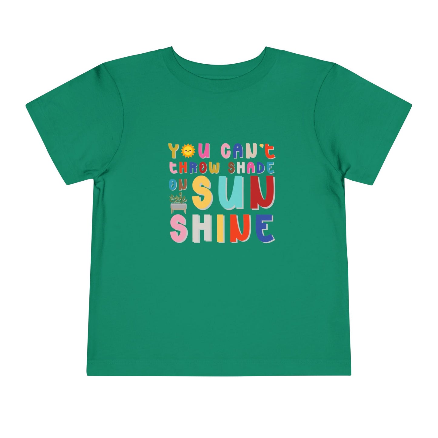 Can't Throw Shade - Front Print on Light & Dark Tees ๐