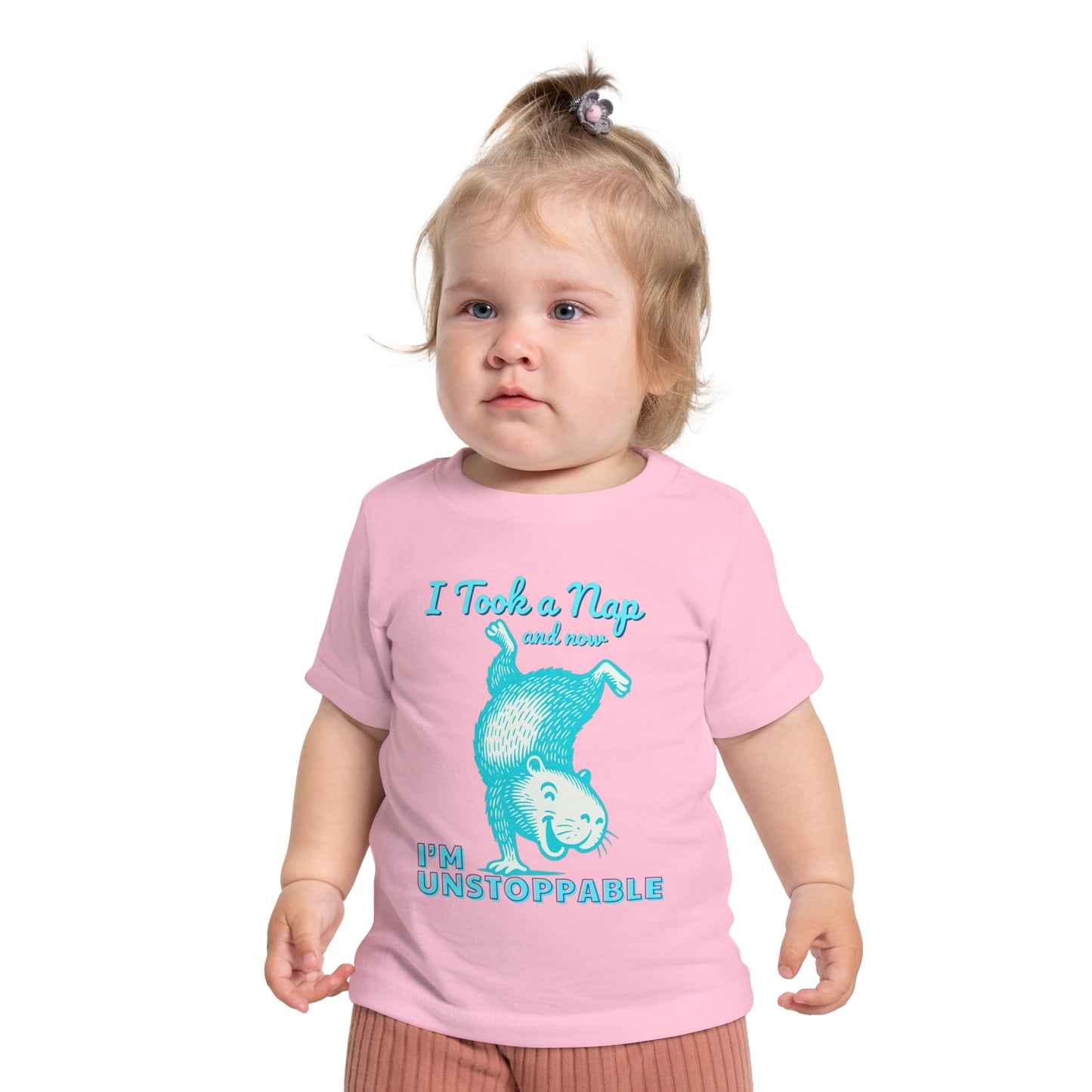 I'm Unstoppable - Unisex Baby/Toddler - on Light & Dark Tees👕