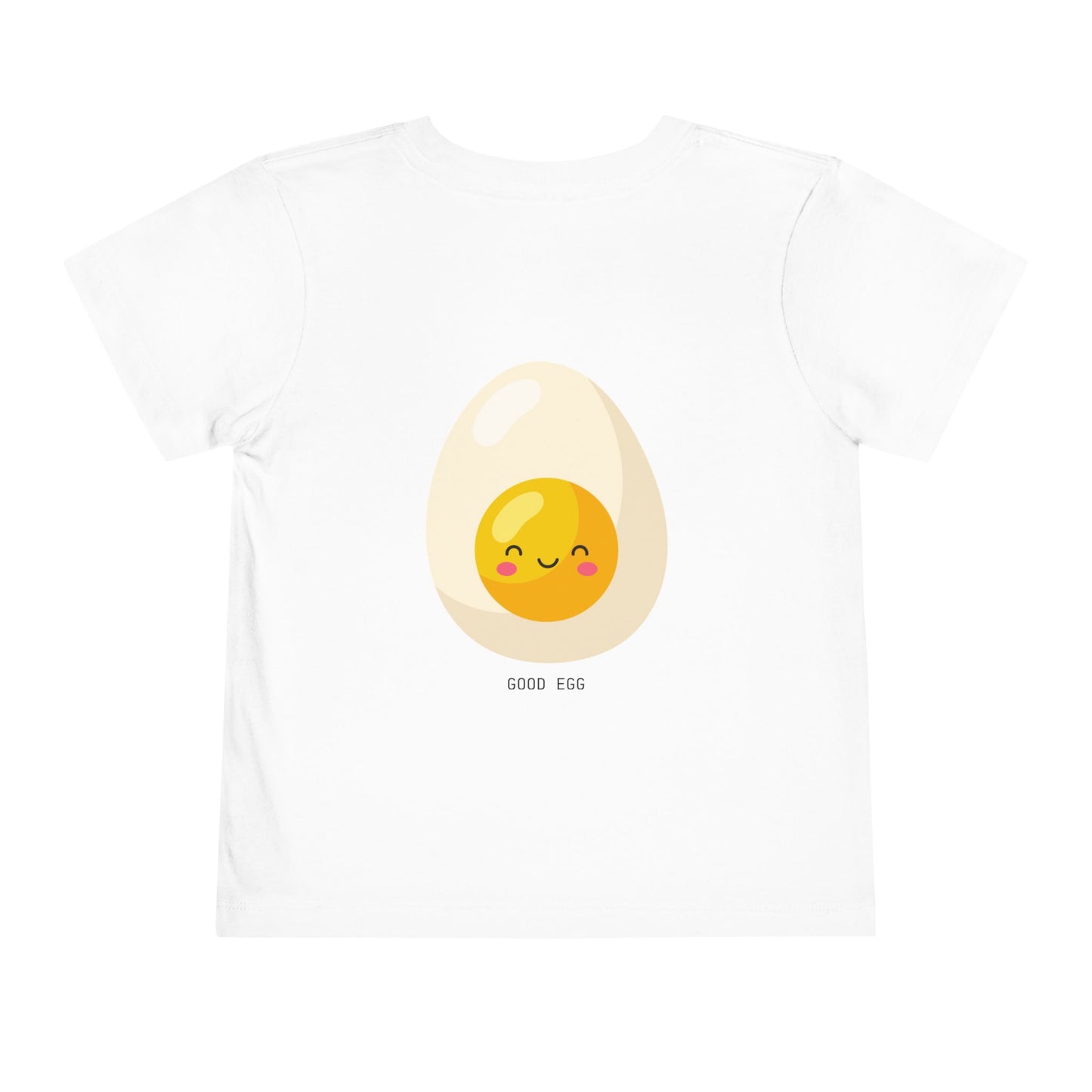 Good Egg - Unisex Toddler/Kid - Front Back Print on Light & Dark Tees 👕