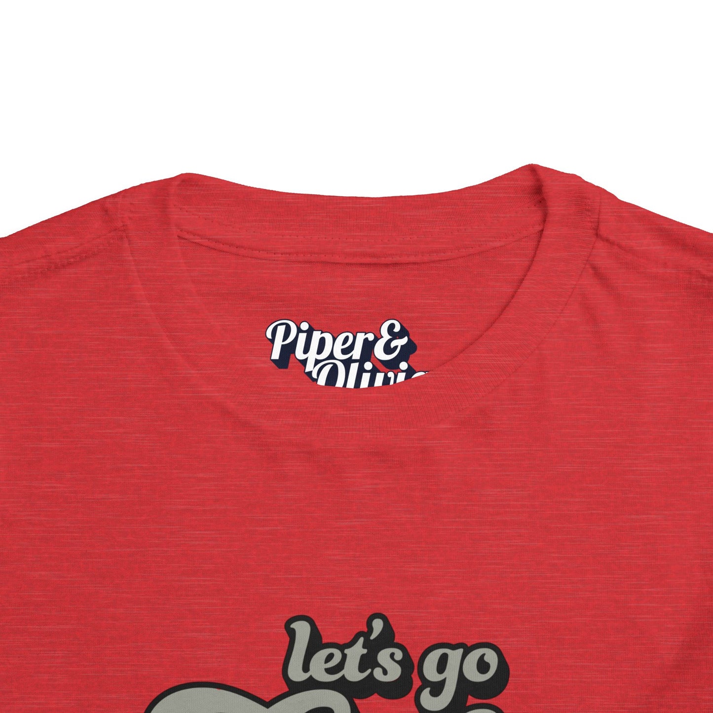 Let's Go Girls - Toddler Unisex - Front Print on Light & Dark Tees👕