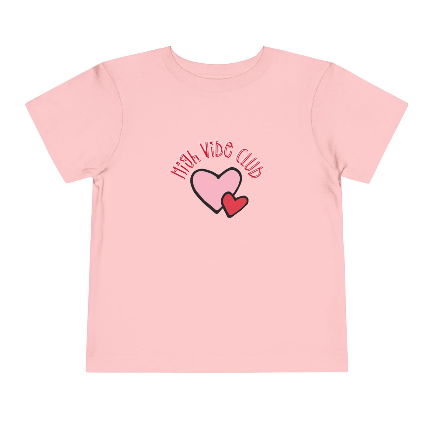 High Vibe Club - Toddler Unisex - Front and Back Print on Light & Dark Tees👕