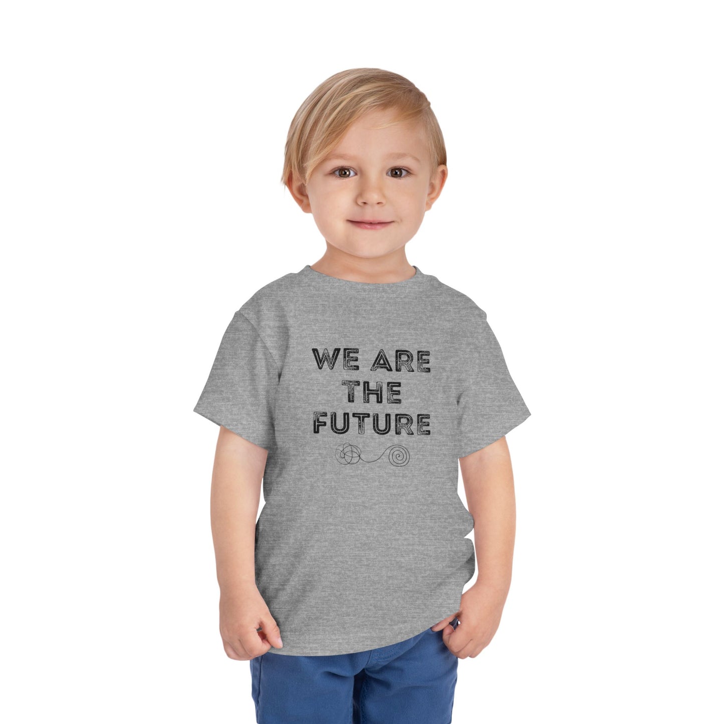 We Are The Future - Unisex Toddler/Kid - Front Print on Light & Dark Tees👕