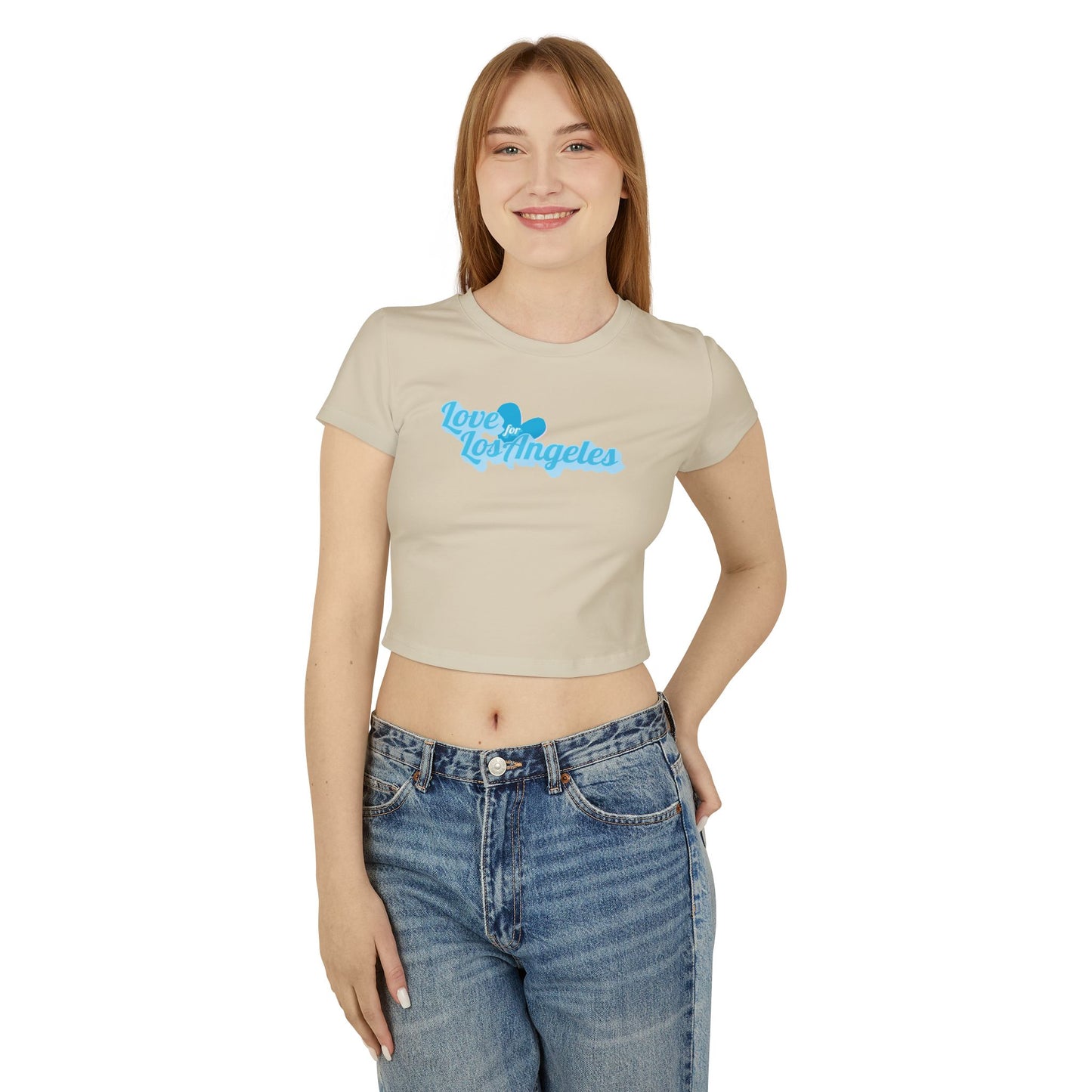 Love for Los Angeles - Women's Baby Tee๐