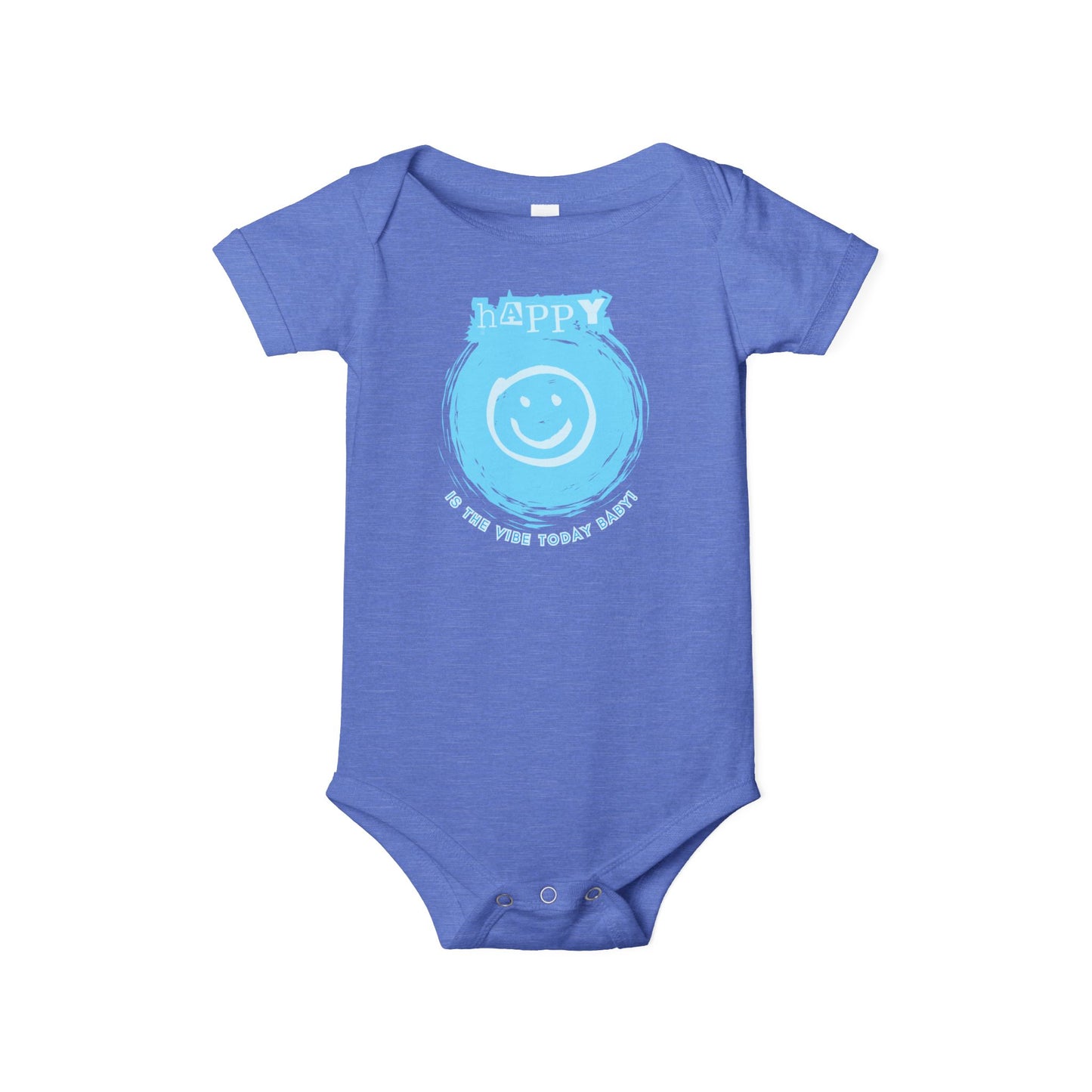 Happy Is The Vibe - Unisex Baby - on Light & Dark Onsies👕